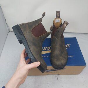 Blundstone WOMENS Chelsea Rustic Brown Boot Size AU 5.5 US 8.5
